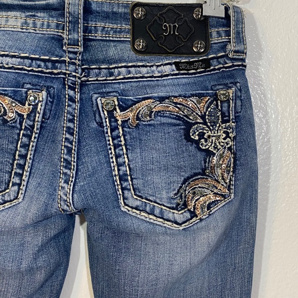 Miss Me Denim - Miss Me JP585352 Blinged Out Skinny Jeans